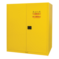Armoire pour entreposage de barils &agrave; la verticale, Capacit&eacute; de 110 gal. US, 2 barils, Jaune Advanced Consulting and Training Ltd.
