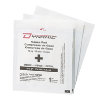 Dynamic Gauze, Pad, 3" L x 3" W, Sterile, Medical Device Class 1 Advanced Consulting and Training Ltd.