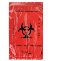 Dynamic Hazardous Waste Bags, Bio-Hazard, 9" L x 6" W, 2.0 mils Advanced Consulting and Training Ltd.
