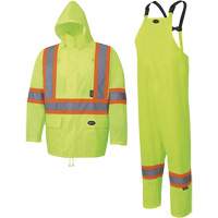 5619 Habit de pluie Oxford 150D, Polyester, 2T-Grand, Jaune lime haute visibilit&eacute; Advanced Consulting and Training Ltd.