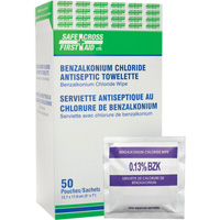 Lingettes antiseptiques au chlorure de benzalkonium, Serviette, Antiseptique Advanced Consulting and Training Ltd.