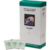 ALLEGRO INDUSTRIES Eyewear Cleaning Wipes, 5" x 8", Pack Of 100 Advanced Consulting and Training Ltd.