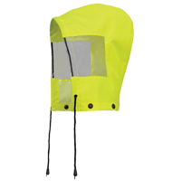 6037H Hood for Traffic Control Waterproof Safety Jacket, High Visibility Lime-Yellow, Polyester Advanced Consulting and Training Ltd.