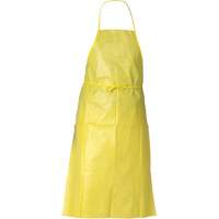 Tablier de protection contre la vaporisation de produits chimiques A70 KLEENGUARD, Poly&eacute;thyl&egrave;ne, 44" lo x 29" la, Jaune Advanced Consulting and Training Ltd.