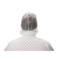 Cagoule jetable, Polypropyl&egrave;ne, Blanc Advanced Consulting and Training Ltd.