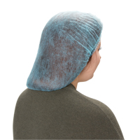 Pleated Bouffant Cap, Polypropylene, 21", Blue Advanced Consulting and Training Ltd.