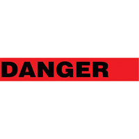 Floor Safety Tape, 3" x 54', Vinyl, Black/Red Advanced Consulting and Training Ltd.