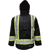 Insulated Jacket, Polyester/Polyurethane, Black, Small Advanced Consulting and Training Ltd.