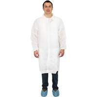 Lab Coat, Polypropylene, White, Large Advanced Consulting and Training Ltd.
