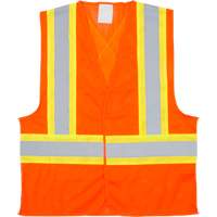 Veste de s&eacute;curit&eacute; pour la circulation, Orange haute visibilit&eacute;, Moyen, Polyester Advanced Consulting and Training Ltd.
