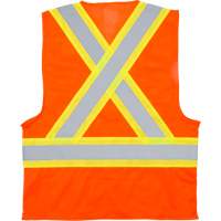 Veste de s&eacute;curit&eacute; pour la circulation, Orange haute visibilit&eacute;, Moyen, Polyester Advanced Consulting and Training Ltd.