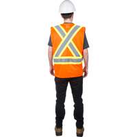 Veste de s&eacute;curit&eacute; pour la circulation, Orange haute visibilit&eacute;, Moyen, Polyester Advanced Consulting and Training Ltd.