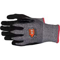 Gants en tricot de composite r&eacute;sistant aux coupures, Taille 6/T-petit, Calibre 13, Rev&ecirc;tement Mousse de nitrile, Enveloppe en Acier inoxydable/PEHP/TenActiv, ASTM ANSI niveau A7 Advanced Consulting and Training Ltd.