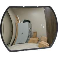 Miroir convexe rectangulaire/rond avec support, 12" h x 18" la, Int&eacute;rieur/Ext&eacute;rieur Advanced Consulting and Training Ltd.