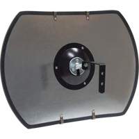 Miroir convexe rectangulaire/rond avec support, 12" h x 18" la, Int&eacute;rieur/Ext&eacute;rieur Advanced Consulting and Training Ltd.