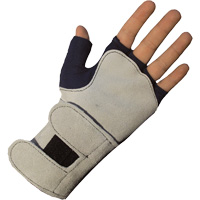 Anti-Impact Glove with Wrist Support, Cotton, Left Hand, X-Small Advanced Consulting and Training Ltd.
