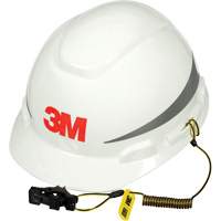 Longe pour casque de s&eacute;curit&eacute;, Spirale, Attache/boucle Advanced Consulting and Training Ltd.
