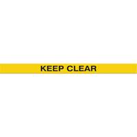 Tough-Mark Heavy-Duty Floor Marking, Rectangle, 48" L x 3" W, Yellow, Polyethylene Advanced Consulting and Training Ltd.