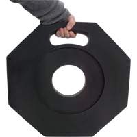 Base en caoutchouc pour poteaux d&eacute;lin&eacute;ateurs de qualit&eacute; sup&eacute;rieure, 12 lb Advanced Consulting and Training Ltd.