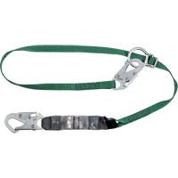 V-Series Tie-Back Lanyard, 6', Rebar Hook Center, Snap Hook Leg Ends, Polyester Advanced Consulting and Training Ltd.