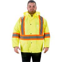 RZ1000 Rain Jacket, Polyester, Small, High Visibility Lime-Yellow Advanced Consulting and Training Ltd.
