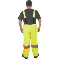 RZ1000 Rain Bib Pants, Polyester, Small, High Visibility Lime-Yellow Advanced Consulting and Training Ltd.