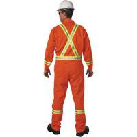 Unlined Hi-Vis Coveralls, Size Small, Orange Advanced Consulting and Training Ltd.
