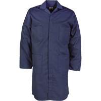 Lab Coat, Poly-Cotton, 32, Navy Blue Advanced Consulting and Training Ltd.