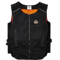 Veste de refroidissement &agrave; changement de phase l&eacute;g&egrave;re avec sachets 6260 Chill-Its, Petit/Moyen, Noir Advanced Consulting and Training Ltd.