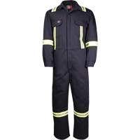Westex UltraSoft&reg; Deluxe Coveralls with Reflective Material, Size 36, Navy Blue, 8.7 cal/cm² Advanced Consulting and Training Ltd.