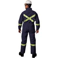 Westex UltraSoft&reg; Deluxe Coveralls with Reflective Material, Size 36, Navy Blue, 8.7 cal/cm² Advanced Consulting and Training Ltd.