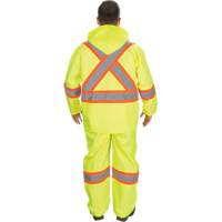 RZ1000 Rain Suit, Polyester, Small, High Visibility Lime-Yellow Advanced Consulting and Training Ltd.