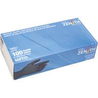 Gants jetables de calibre m&eacute;dical r&eacute;sistants &agrave; la perforation, Petit, Nitrile, 5 mils, Sans poudre, Noir, Classe 2 Advanced Consulting and Training Ltd.