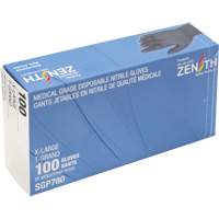 Puncture-Resistant Medical-Grade Disposable Gloves, X-Large, Nitrile, 5-mil, Powder-Free, Black, Class 2 Advanced Consulting and Training Ltd.