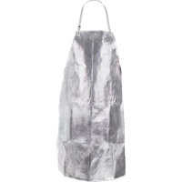 Heat Resistant Apron with Strap, 24" W x 42" L, Aluminized Kevlar&reg; Advanced Consulting and Training Ltd.