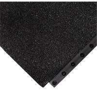 24/Seven&reg; Locksafe&reg; Anti-Fatigue Mat, Textured, 3' x 3' x 5/8", Black, Nitrile Advanced Consulting and Training Ltd.