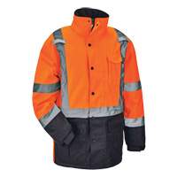 GloWear&reg; 8384 Type R Thermal Parka, High Visibility Orange, Large Advanced Consulting and Training Ltd.