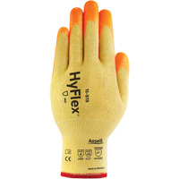 Gants haute visibilit&eacute; r&eacute;sistants aux coupures HyFlex, Taille 6, Calibre 13, Rev&ecirc;tement Mousse de nitrile, Enveloppe en Acier inoxydable/Kevlar/Spandex, ASTM ANSI niveau A5/EN 388 niveau E Advanced Consulting and Training Ltd.