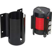 Wall Mount Barrier with Magnetic Tape, Steel, Screw Mount, 12', Red Tape Advanced Consulting and Training Ltd.