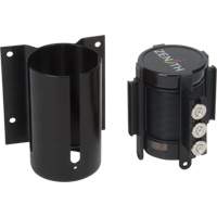 Barri&egrave;re &agrave; fixation murale avec ruban magn&eacute;tique, Acier, Fixation par vis, 12', Ruban Noir Advanced Consulting and Training Ltd.