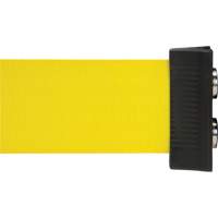 Barri&egrave;re &agrave; fixation murale avec ruban magn&eacute;tique, Acier, Fixation par vis, 7', Ruban Jaune Advanced Consulting and Training Ltd.