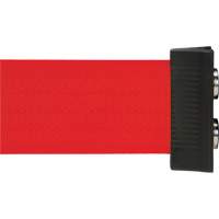 Barri&egrave;re &agrave; fixation murale avec ruban magn&eacute;tique, Acier, Fixation par vis, 7', Ruban Rouge Advanced Consulting and Training Ltd.