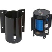 Barri&egrave;re &agrave; fixation murale avec ruban magn&eacute;tique, Acier, Fixation par vis, 7', Ruban Bleu Advanced Consulting and Training Ltd.