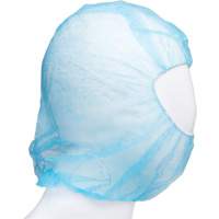 Cagoule jetable, Polypropyl&egrave;ne, Bleu Advanced Consulting and Training Ltd.