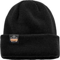 N-Ferno&reg; Zippered Rib Knit Beanie Hat, One Size, Black Advanced Consulting and Training Ltd.