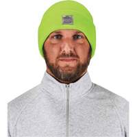 N-Ferno&reg; Rib Knit Beanie Hat, One Size, High-Visibility Lime Green Advanced Consulting and Training Ltd.