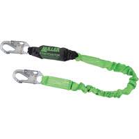 Miller&reg; StretchStop&reg; Shock-Absorbing Lanyard, 6', Locking Snap Hook Center, Locking Snap Hook Leg Ends, Polyester Advanced Consulting and Training Ltd.