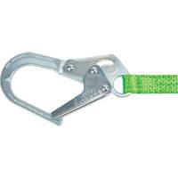 Miller&reg; HP Shock-Absorbing Lanyard, 4', Locking Rebar Hook Center, Locking Snap Hook Leg Ends, Polyester Advanced Consulting and Training Ltd.