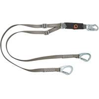 V-Series Tie-Back Lanyard, 6', Carabiner Center, Snap Hook Leg Ends, Nylon Advanced Consulting and Training Ltd.