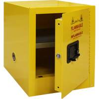 Armoire pour produits inflammables, 4 gal., 1 Porte(s), 17" La x 22" h x 18" p Advanced Consulting and Training Ltd.